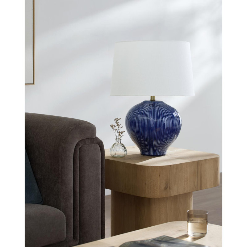 Gaiane Table Lamp, Blue