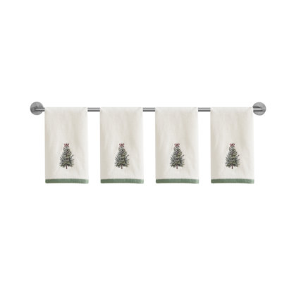 Avanti Snowy Pines 4-Pack Fingertip Towel Set