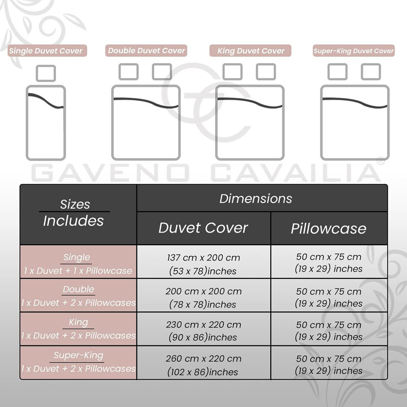 Floral Design Duvet Cover Set Polycotton with Pillowcases - Yarn Bedding, Double, Blush Pink