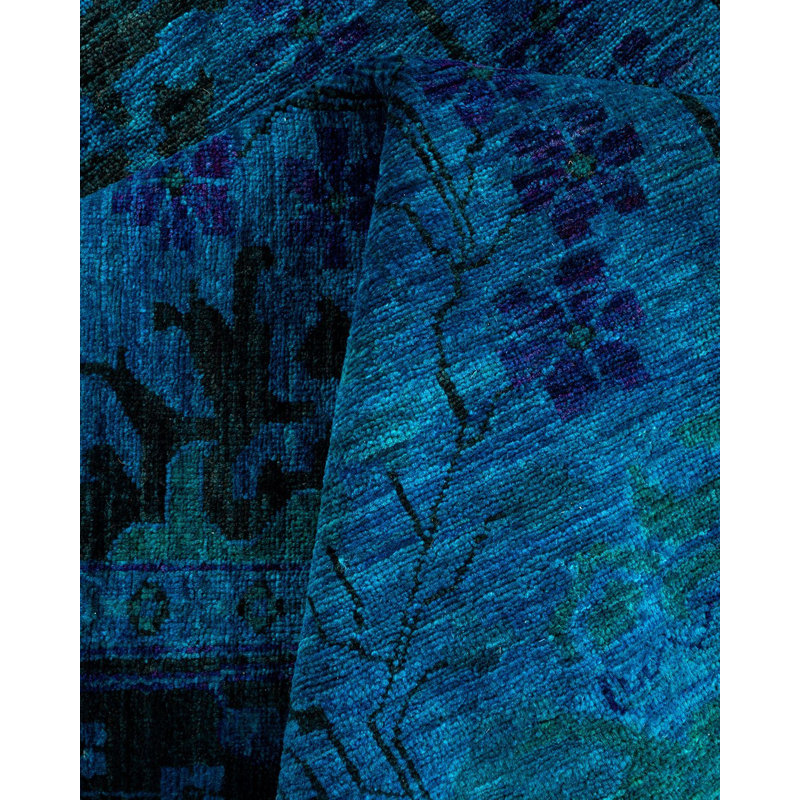 Fine Vibrance One-of-a-Kind 5'1" X 7'6" Hand Knotted Area Rug