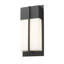 Applique murale d'extérieur 2 lumières en noir-100157045