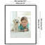 Cadre photo Cadre en aluminium Americanflat - Cadre avec passe-partout - Verre résistant aux chocs-111141629-111141628