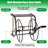 Metal Wall Mounted Required Hose Reel