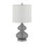 Curved Glass Table Lamp Set Of 2