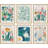 " SIGNLEADER Framed Poster Multicolor Floral Botanical Flower Market Prints Vintage Retro Antique Mixed Media Illustrations Fine Art Decorative Country/Farmhouse Relax/Calm For Bedroom " 6 - Pieces-119018405-90645224