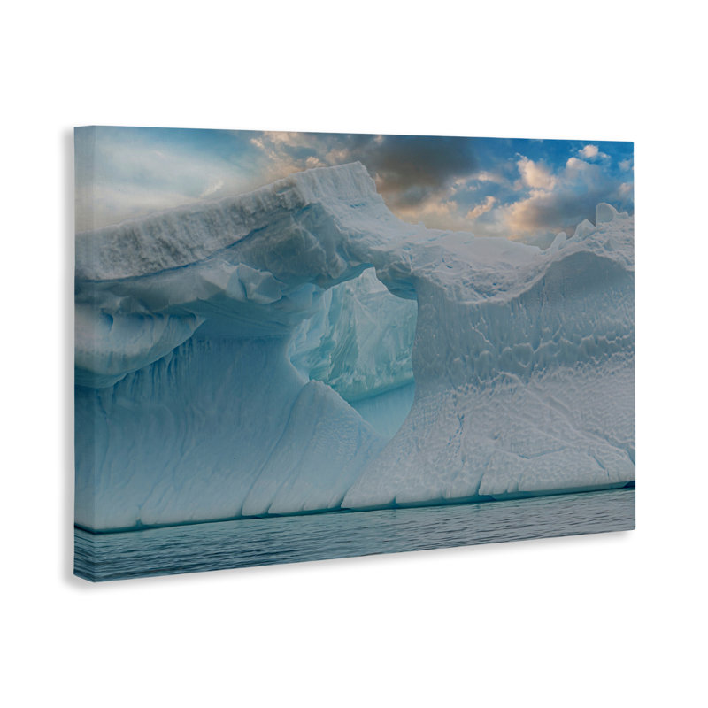 Toile arche géante Iceberg, design par Richard Silver, H 16 po x l 24 po