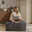 Repose-pieds moelleux de 37,01 po de largeur avec repose-pieds moelleux pour une décoration intérieure moderne-1415840666
