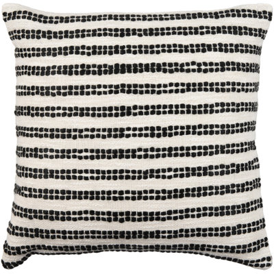 Housse de coussin carré en mélange de coton Weaver
