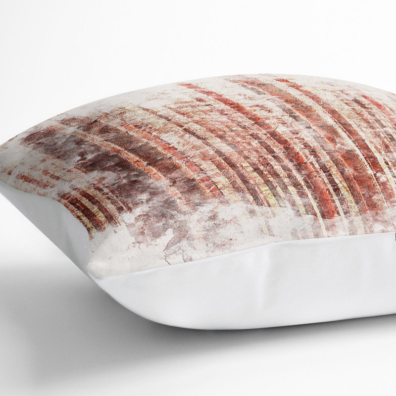 Square Throw Cushion, White, 40cm H x 40cm W x 15cm D