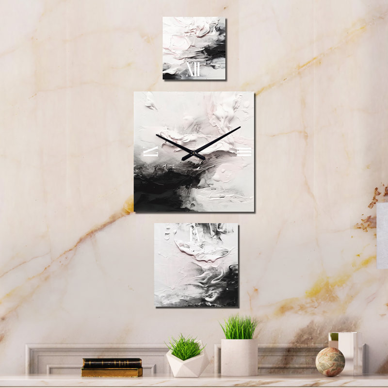 Fjorela Metal Wall Clock