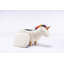 Upholstered Faux Fur Footstool