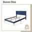 Lit plateforme tapissier avec tête de lit à oreilles Eriksay-393698366-297050285