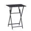 Table d'appoint 2 pièces avec plateau de télévision pliable et sans assemblage-342330358