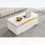 Ensemble de tables basses pliantes multifonctionnelles avec tabourets de rangement-130476683