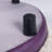 Fully Assembled Round Faux Leather Storage Ottoman with Tassel Trim-517635227
