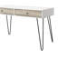 Bureau en chêne taupe (sans les chaises de bureau)