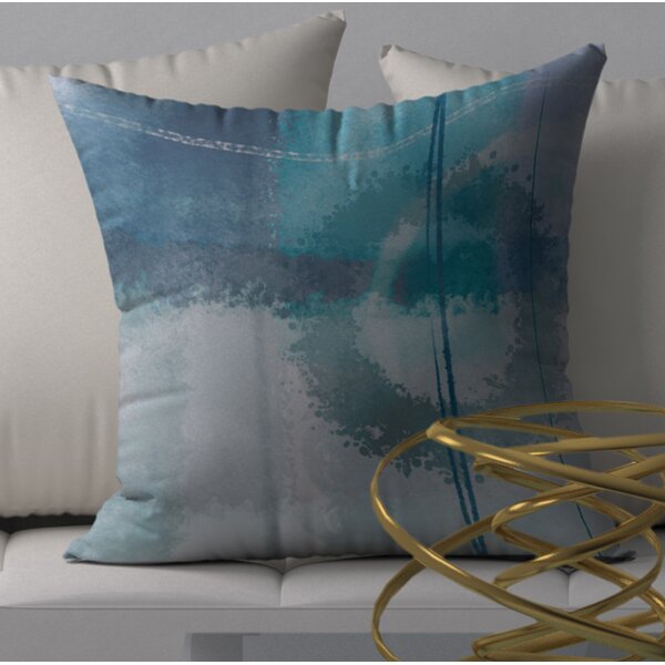 LeRoi Products Abstract Reversible Throw Pillow | Wayfair