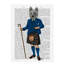 «West Highland Terrier in Kilt», reproduction d'impression sur toile tendue-1722967157