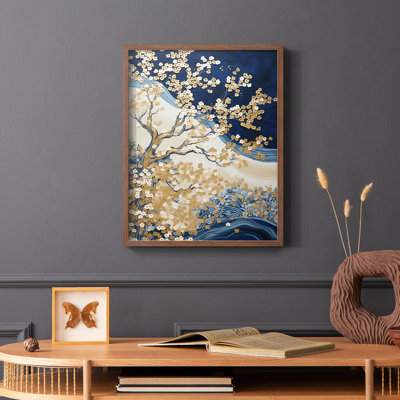 Paysages série CLXV III - reproduction encadrée de qualité supérieure - prête à être accrochée - aucun clou requis