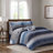 9 Piece Comforter Set with Cotton Bed Sheets,Navy