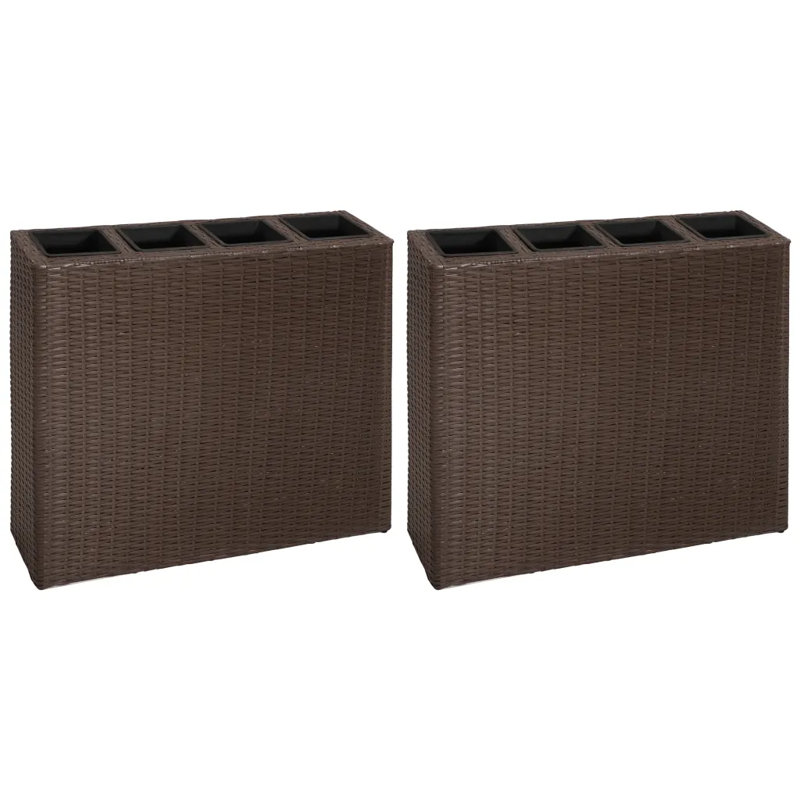 Bonilla Planter Box, Brown