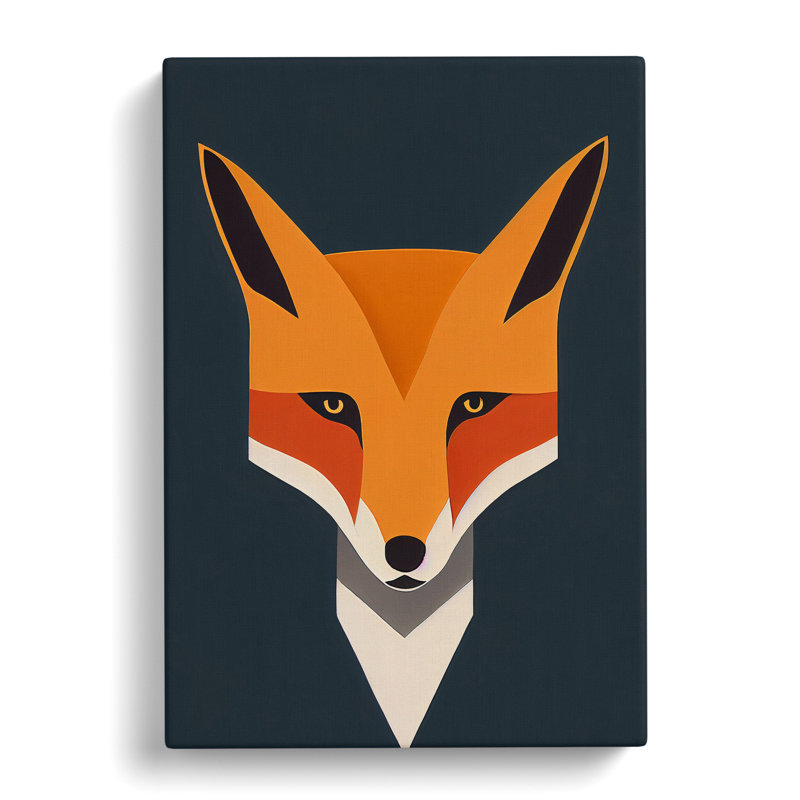 Mr Fox Abstract Vol.1 - Wrapped Canvas, 76cm H x 50cm W x 3cm D