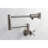 Kingston Brass Millennium Two-Handle 1-Hole Wall Mount Pot Filler Faucet-54357492