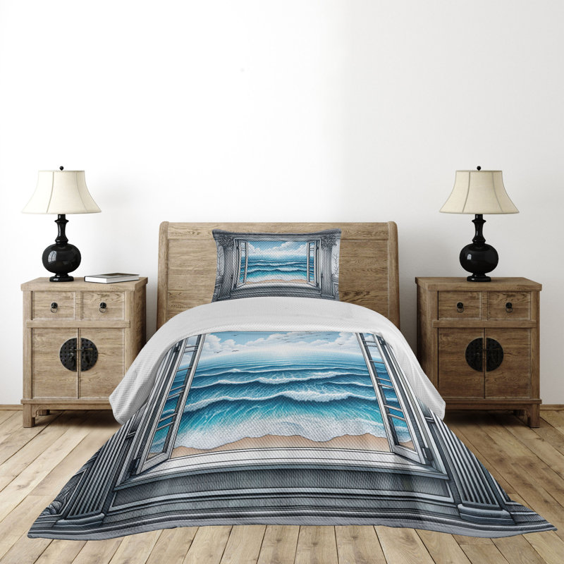Polyester Coverlet, Twin Coverlet + 1 Standard Shams