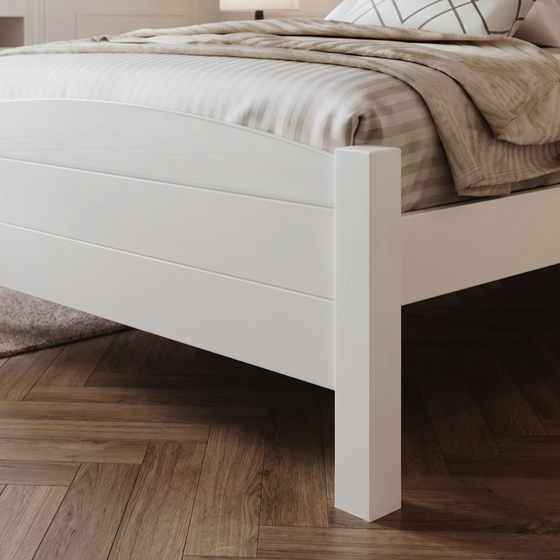 Cadre de lit Anakin, 85" x 85", Blanc