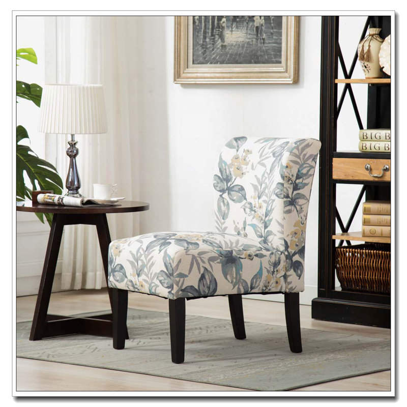 Fauteuil d'appoint contemporain sans accoudoirs