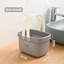 Panier de rangement en plastique avec poignée-867468467-867468489