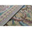 Hand-Knotted High-Quality Gold and Green Area Rug