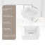 VEVOR 48.3mm W White Ceramic Sink