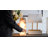 Lampe de table en marbre 13 po