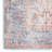 Machine Washable Oriental Blue/Red Area Rug-844340234