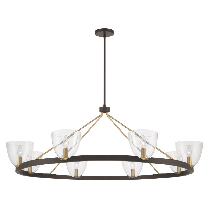 Noellea 50" 8-Light Chandelier