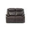 Causeuse inclinable avec accoudoirs coussinés en similicuir Mouzon-55444728-100215152