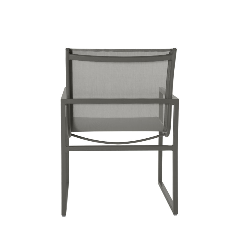 Serenata Sling Arm Chair, Gray