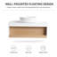 Meuble-lavabo flottant 36 "Aura (RTA) Aura-868454775-868454778
