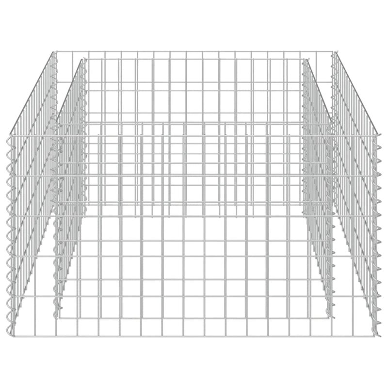 Jardinière surélevée Gabion, H 35,4 po x l 35,4 po x P 19,7 po