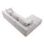 Canapé modulaire Cloud avec méridienne en forme de L, canapé rembourré minimaliste moderne pour le salon, canapé d'angle à assise profonde, aucun assemblage requis-133038800