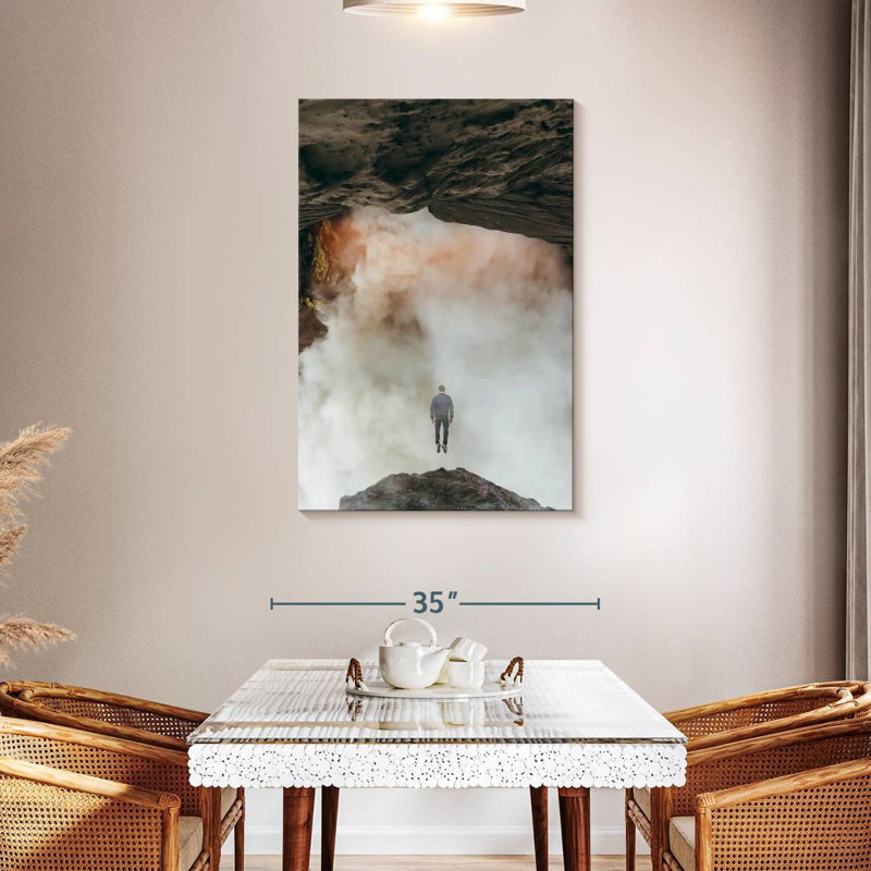 Kelan Volcano Blow, 45" H x 30" W