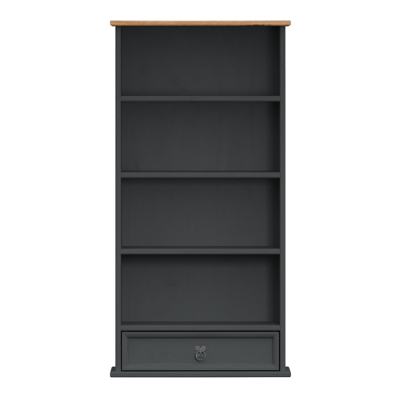 Solid Wood 103cm H Media Shelves