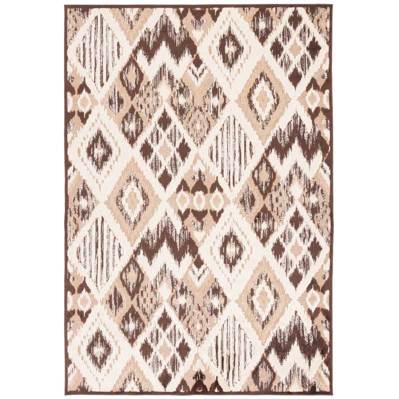 Butcher Performance Ikat Rug, Rectangle 5'3" x 7'6"