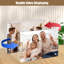 5X7 Acrylic Frames 6 Pack, 20Mm Thicker Frameless Clear Picture Frames, Double Sided Magnetic Picture Frames, Free Standing Desktop Display