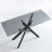45.3'' Glass Top Console Table-525360156