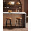 Ensemble de 2 tabourets de bar à hauteur de comptoir EKHO Collection