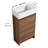 Dawsen 18'' Small Freestanding Bathroom Vanity Set