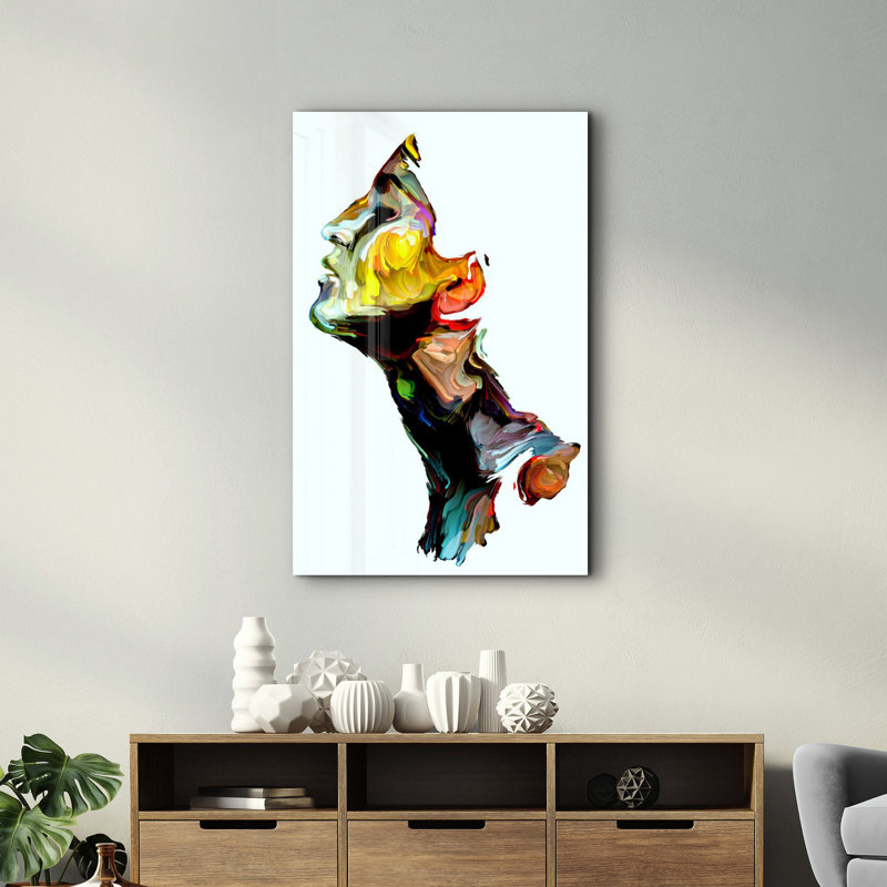Decorative Tempered Glass Painting