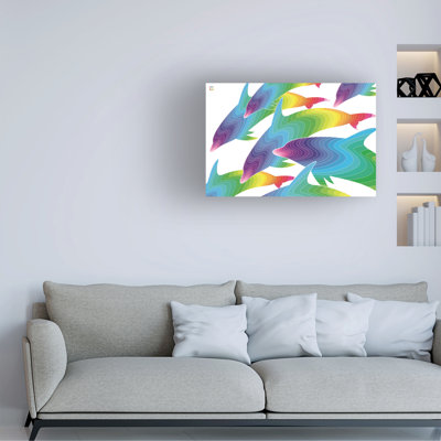 Michael David Ward Oceana 2 Canvas Art